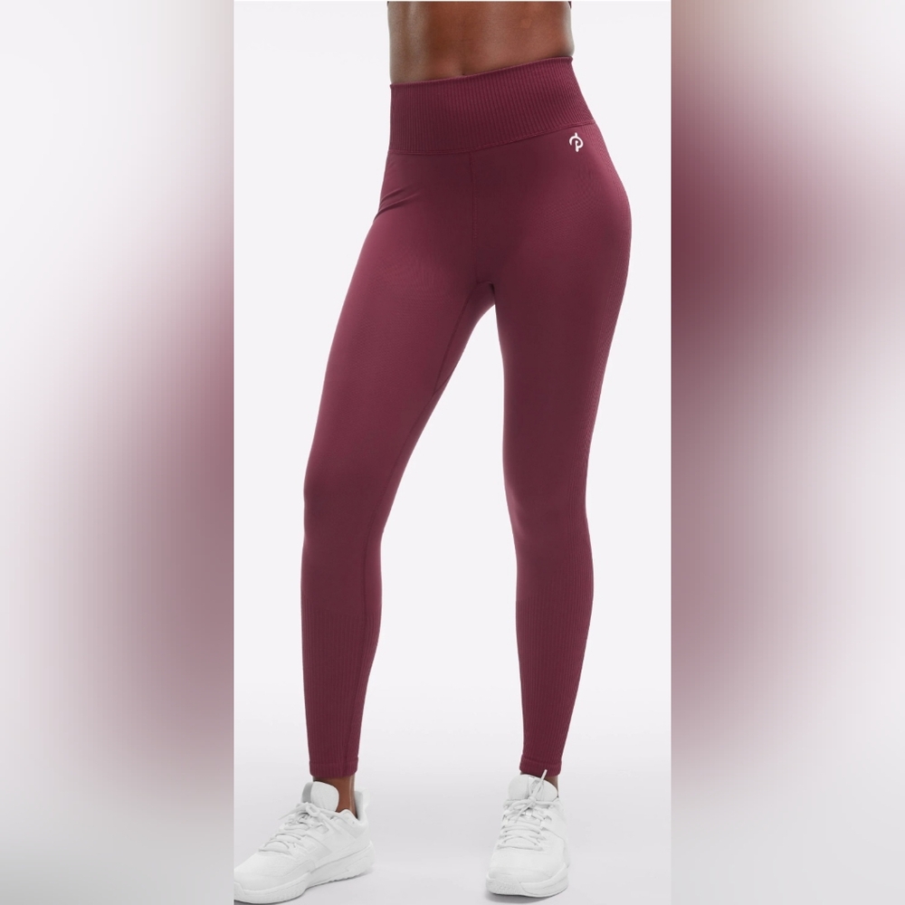 Peloton XL/XXL dark Maroon High Rise Seamless High Waist Leggings Active